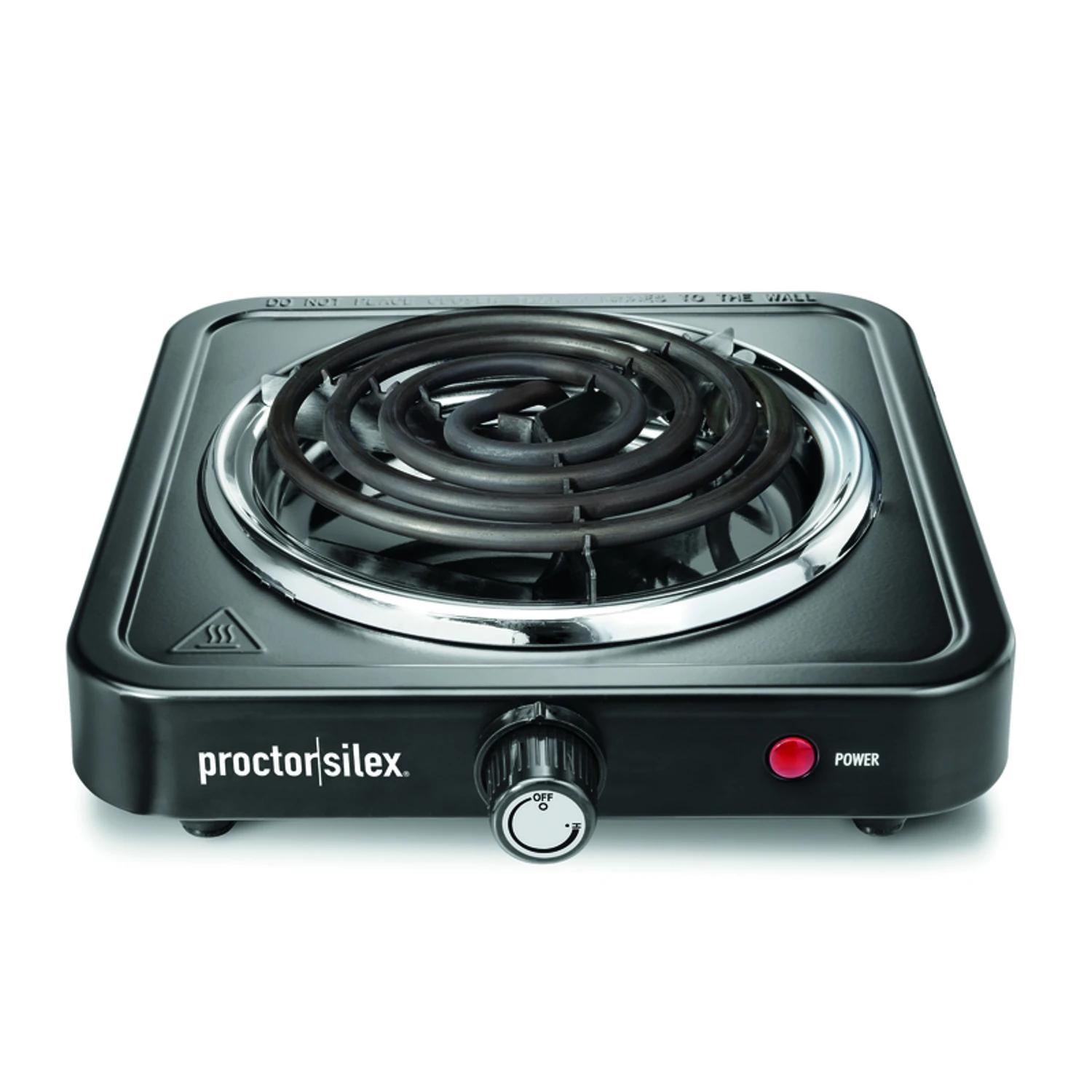 Single Burner Electric Cooktop with Five Temperature Settings, 1200 Watts