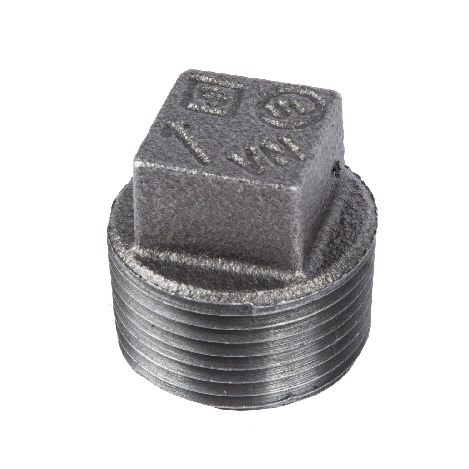 1 Inch Mip Black Malleable Iron Plug - Model 310p-1