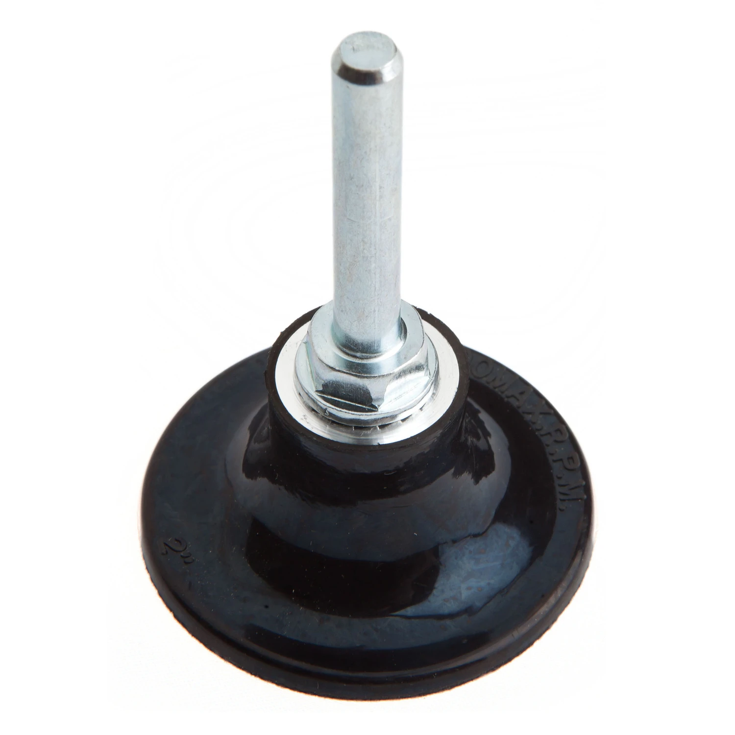 Forney 2-inch Rubber Backing Pad, 1/4-inch, 30000 Rpm, Model 60270