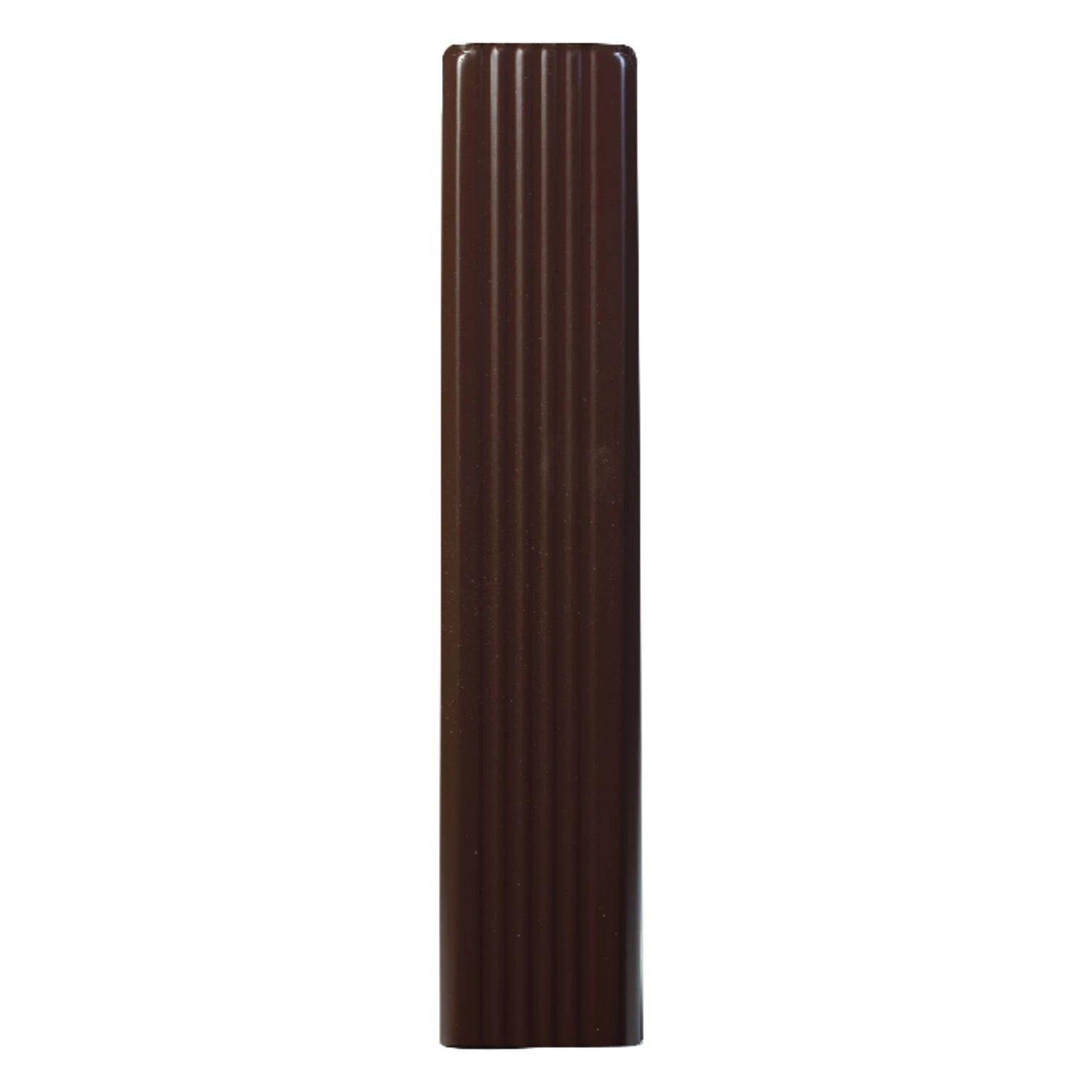 3 In. H X 2 In. W X 15 In. L Brown Aluminum K Downspout Extension
