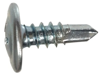 Zinc Truss Head Self-Drilling Point Lath Screws, #8 x 1.25-In., 1-Lb.