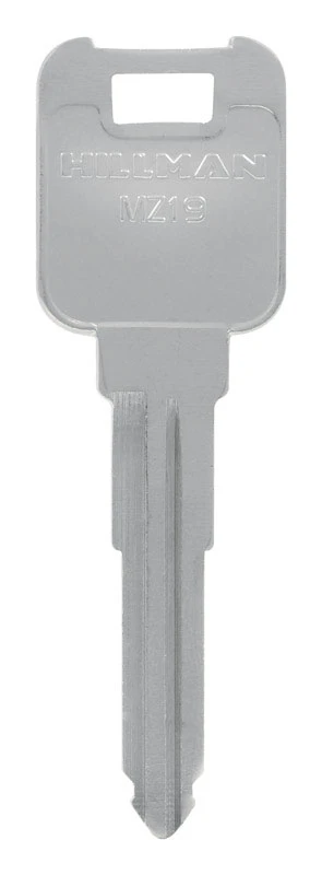 HILLMAN Traditional Key Automotive Key Blank MZ-19 Double For Mazda