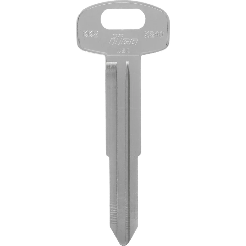 HILLMAN Automotive Key Blank KK2 Double sided For Kia