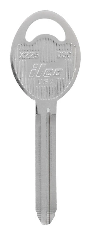 HILLMAN Traditional Key Automotive Key Blank B-80 Double For GM