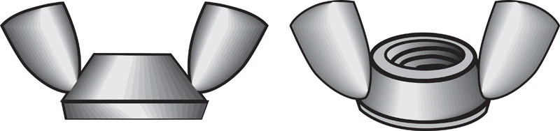 18-8 WING NUT 1/2-13      25
