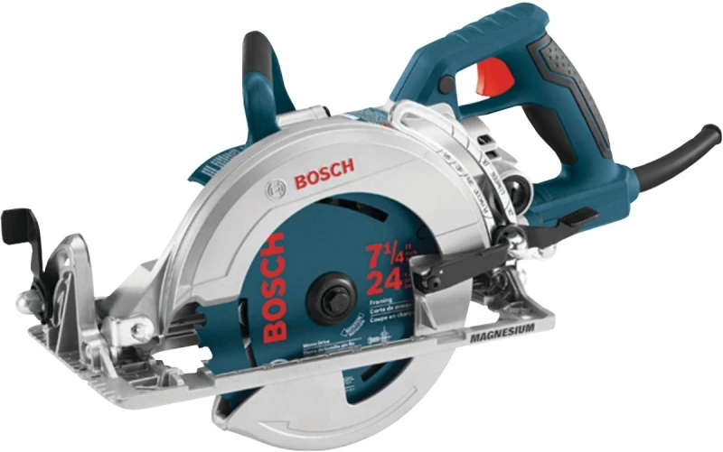 Worm Drive Circular Saw, 15 Amp, 7 and 1 Quarter Inch Blade