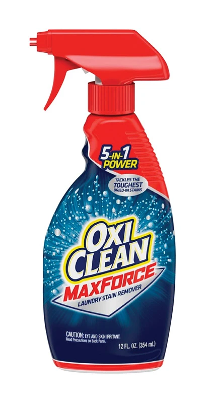 Max Force Laundry Cleaner 12 Ounce Bottle Heavy Duty Stain Remover