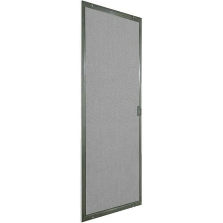36 Inch Smatic Gray Metal Patio Screen Door Replacement