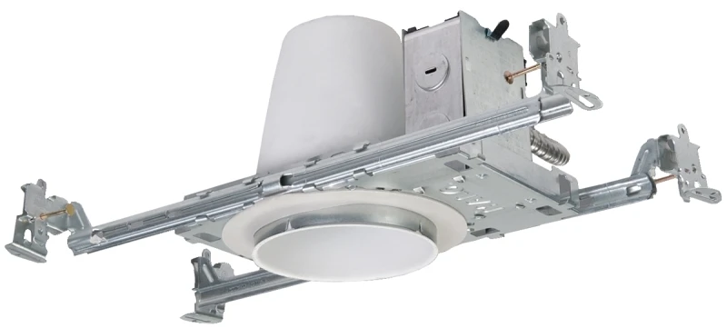 White 4.375 In. W Aluminum Incandescent Recessed Lighting Housing H99tat