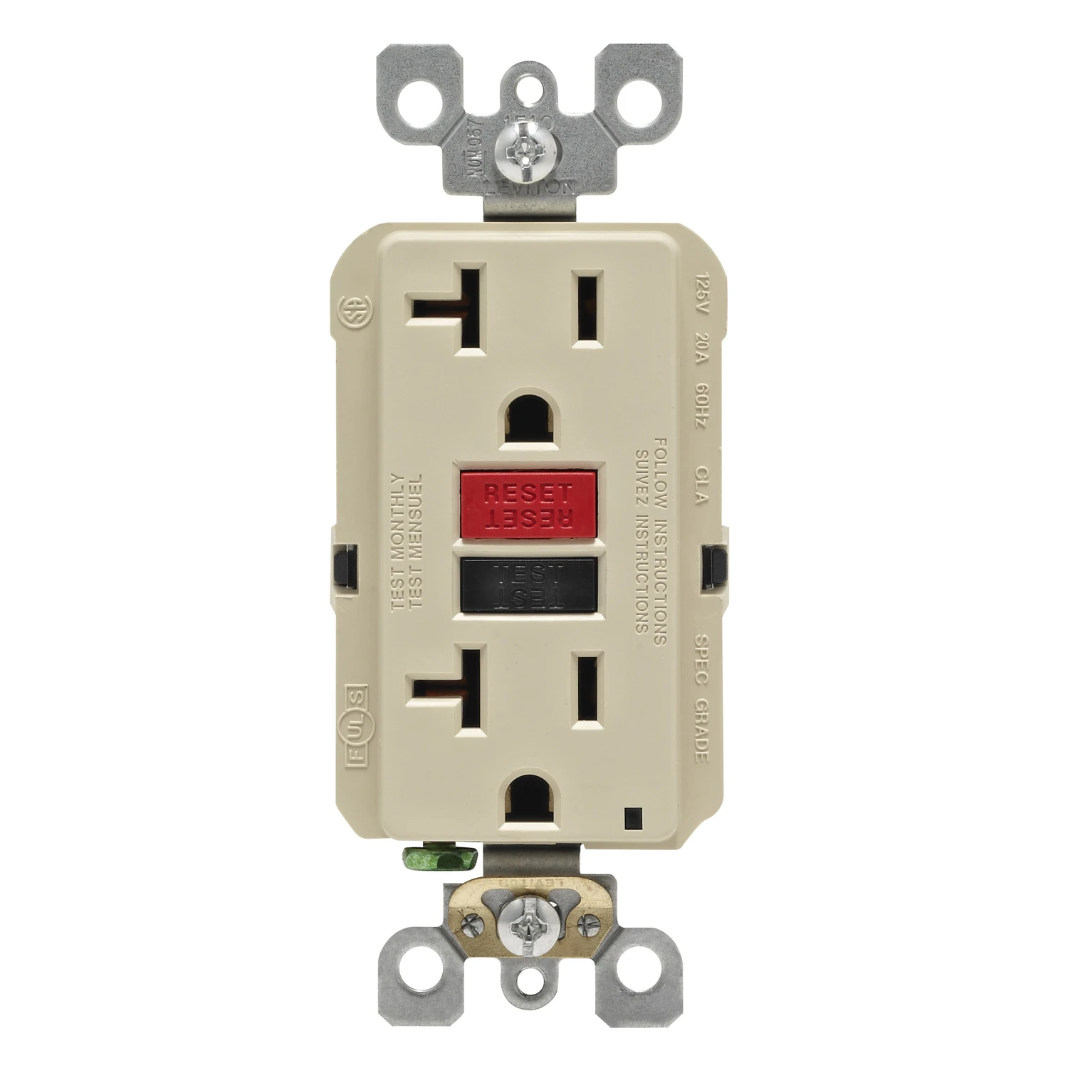 GFCI ST OUTLET 20A IV