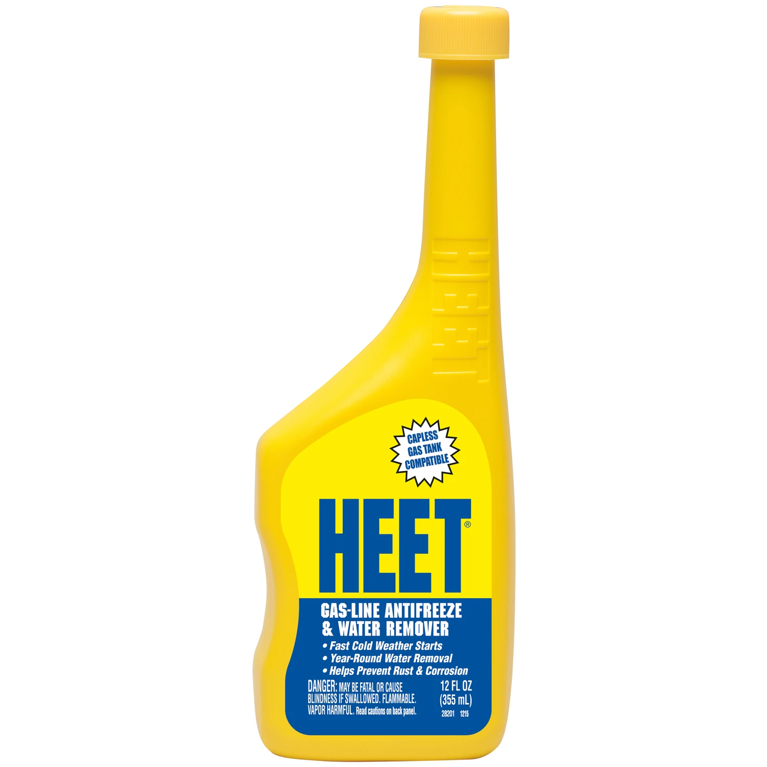 Gas Line Antifreeze & Water Remover 12 Oz - Prevents Freeze Ups & Rust