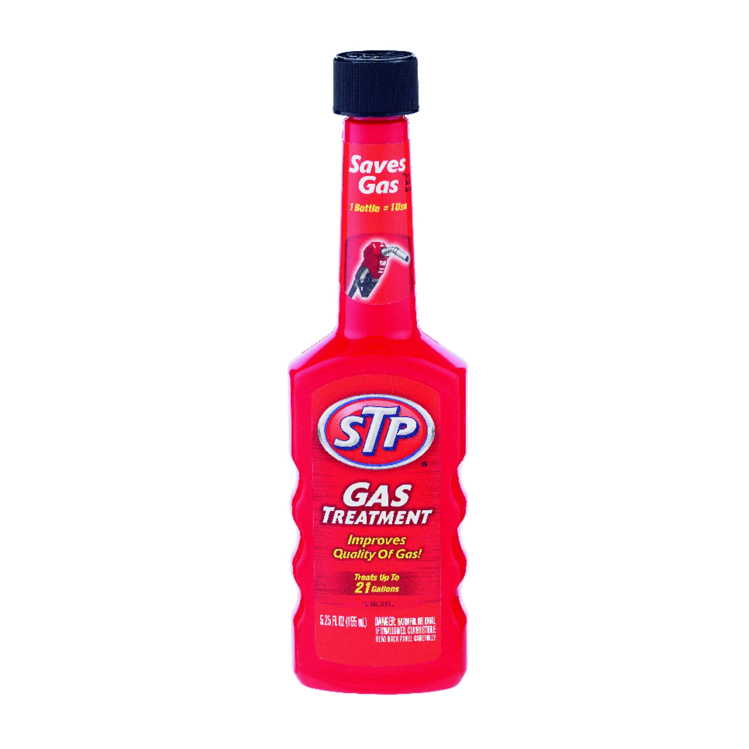 Super Concentrated Gas Treatment, 5.25 Fluid Ounce Bottle for Fuel System Cleaning