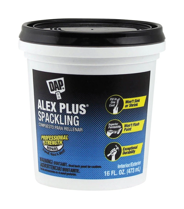 16 Oz. Professional Latex Spackling Compound For Interior/exterior Use