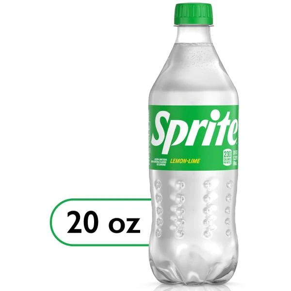 Lemon-lime Soda 20 Ounce Plastic Bottle - Refreshing Beverage