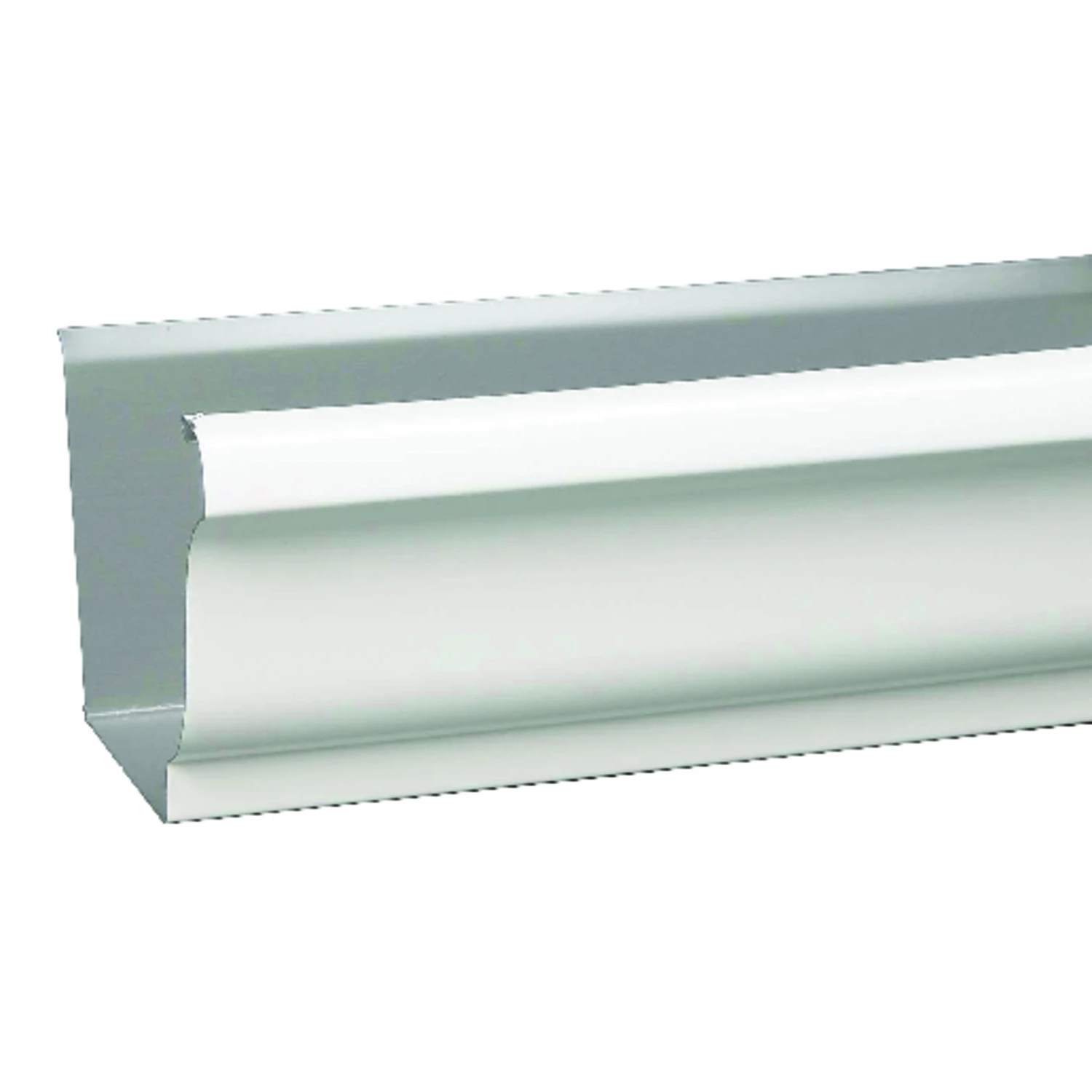 3.5 In. H X 5 In. W X 120 In. L White Aluminum K Gutter