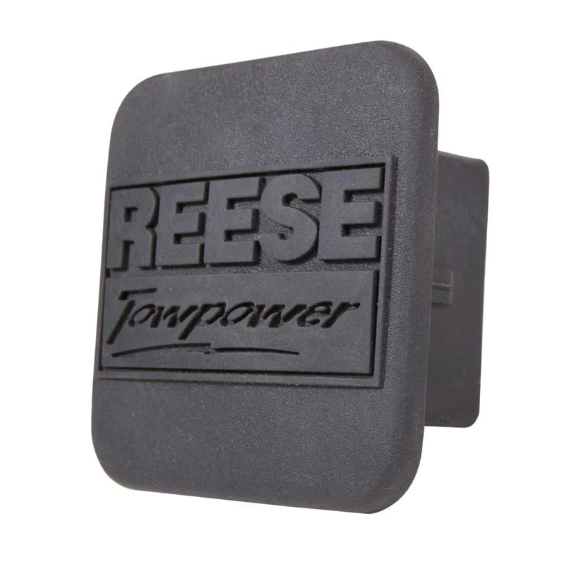 Rubber Receiver Plug for Trailer Hitch, Durable Black Rubber, Fits Standard Sizes