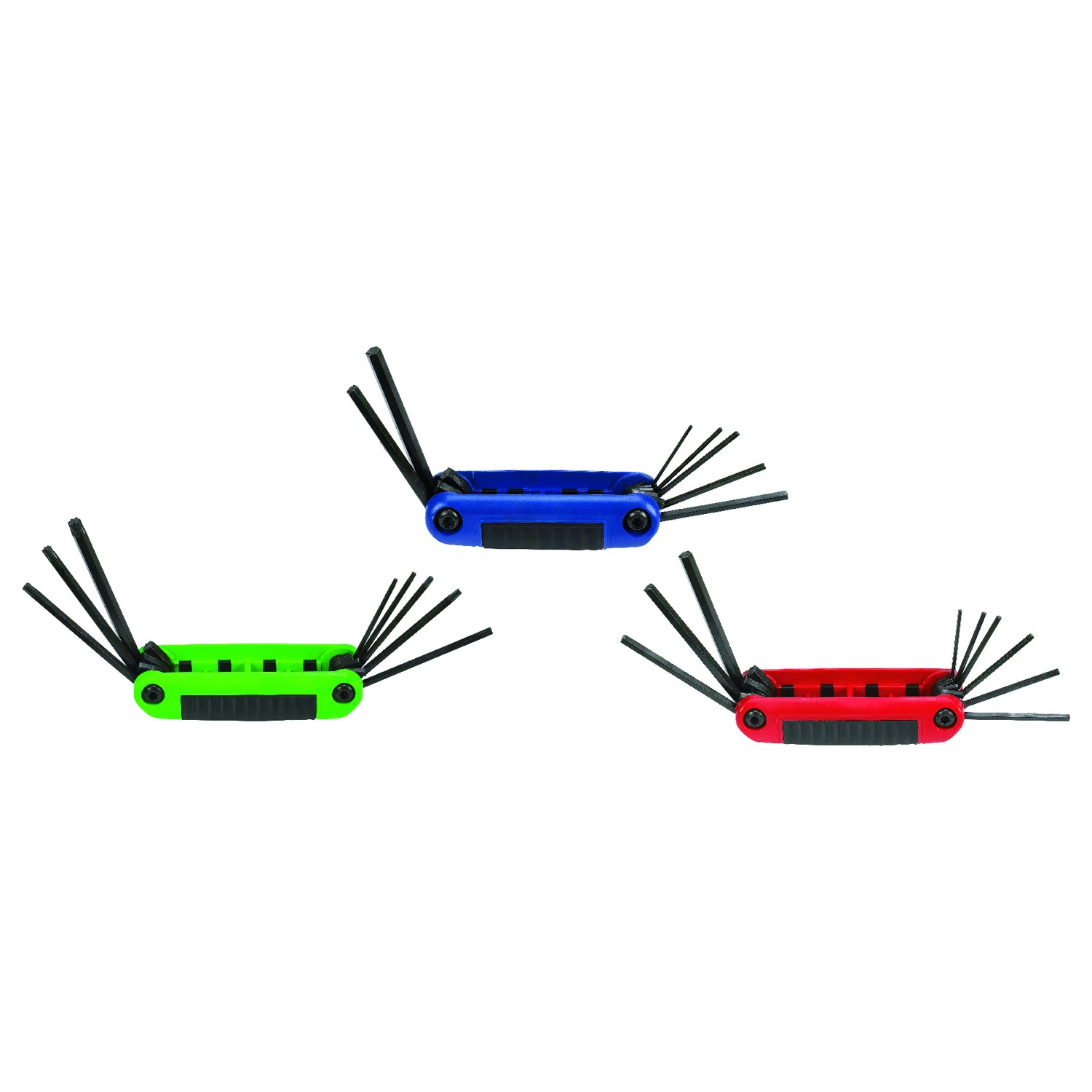 24-piece Ergo-fold Metric & Standard Hex Key Set With Torx Sizes