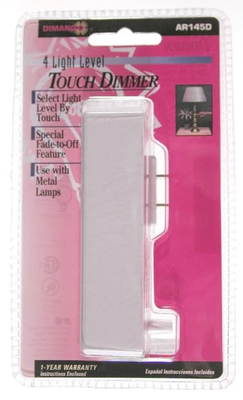 Lamson Ar145d Plug-in Touch Dimmer With 4 Level Control