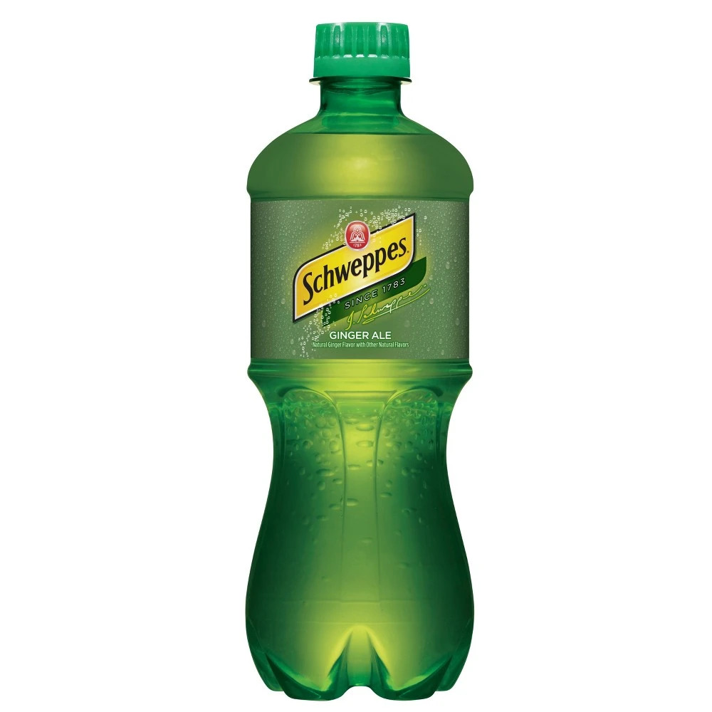 Schweppes Ginger Ale, 20 fl oz