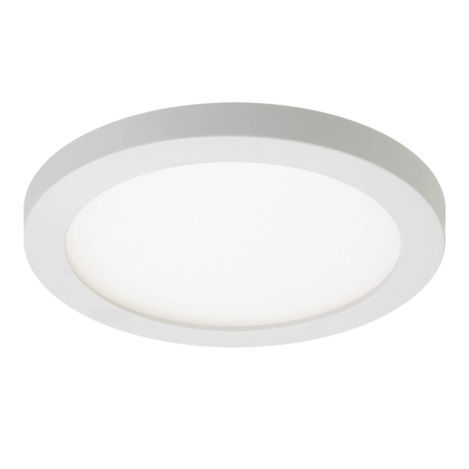 4 In. Round Retrofit Ic/non-ic Rated White Led Flush Mount Light Kit