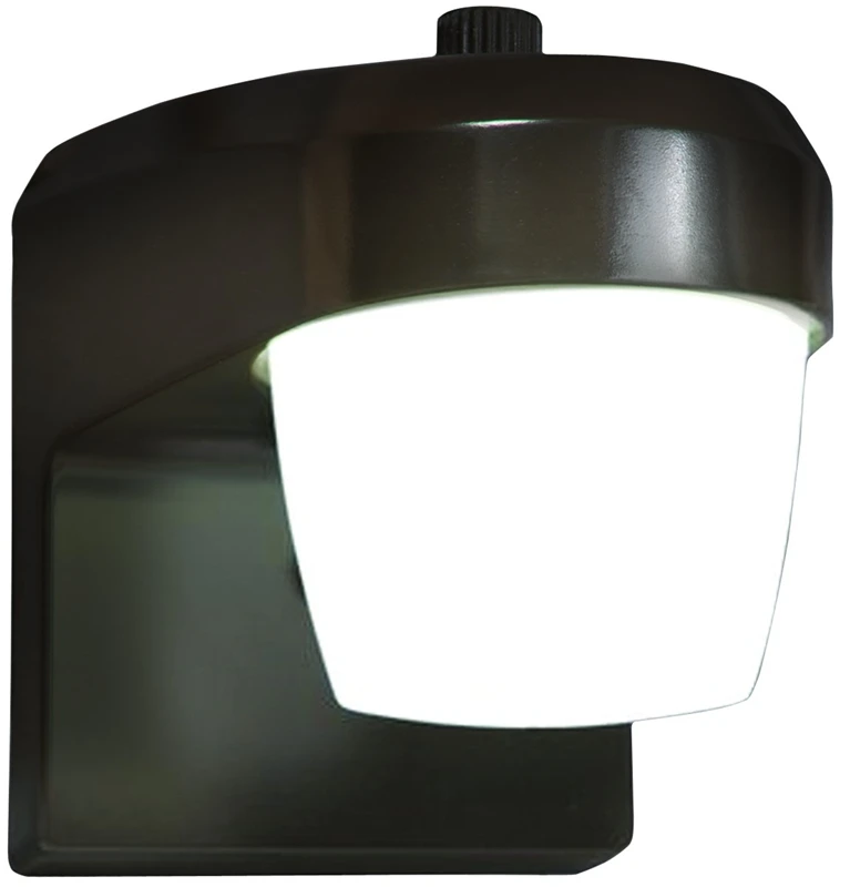 LED Entry and Patio Light with Photo Control, Bronze Finish