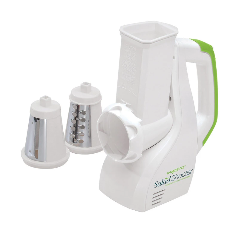 Electric Saladshooter Food Processor 66w, White, Model 02910