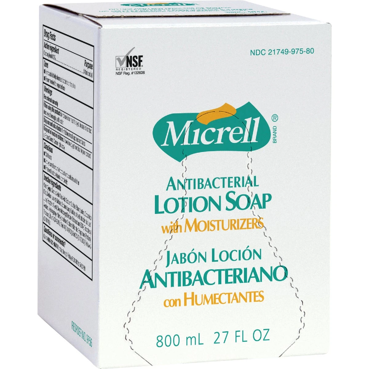 Anti-Bacterial Lotion Soap, 800 Milliliter Bottle