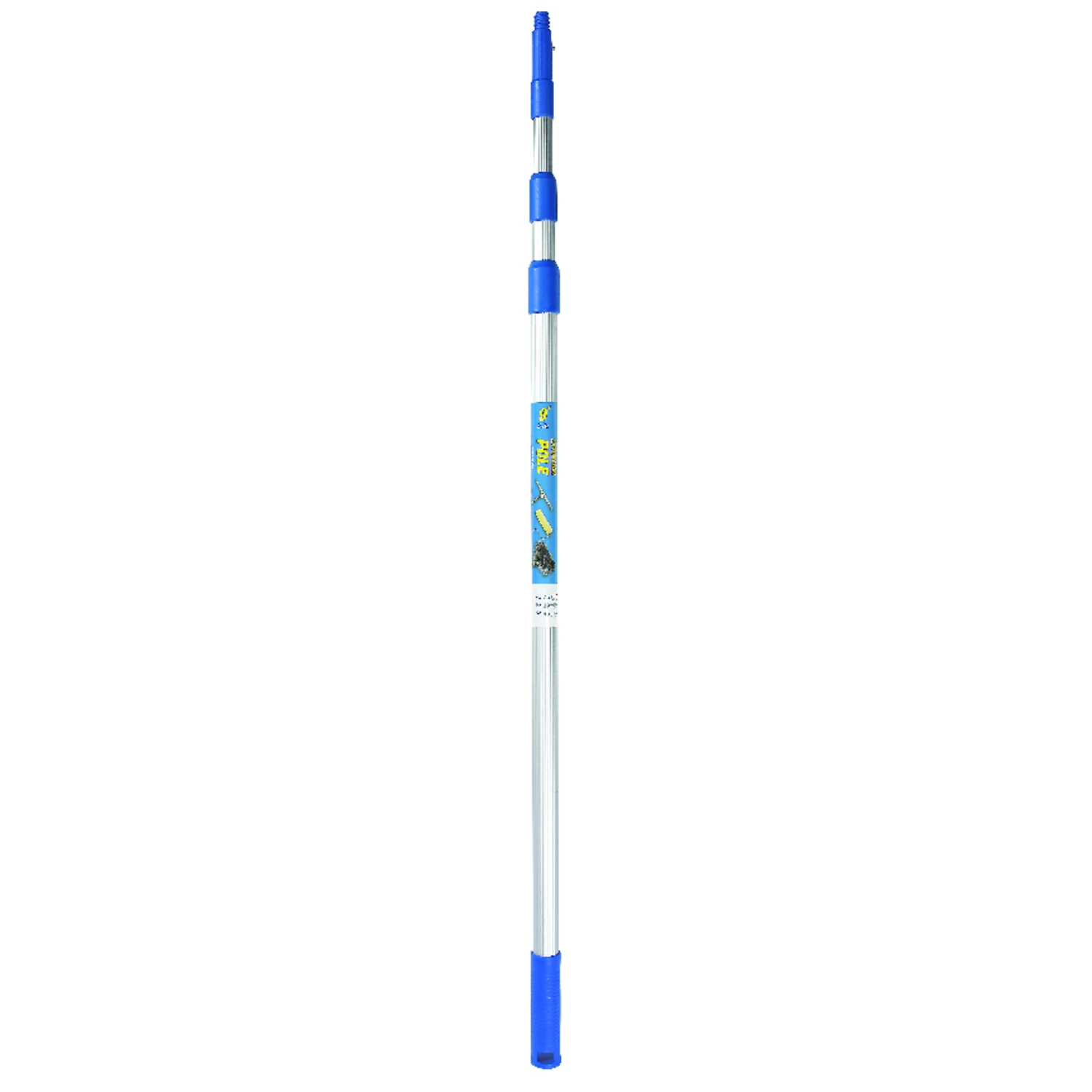 Rea-c-h 8 Ft. Aluminum Telescoping Extension Pole With Threaded Tip