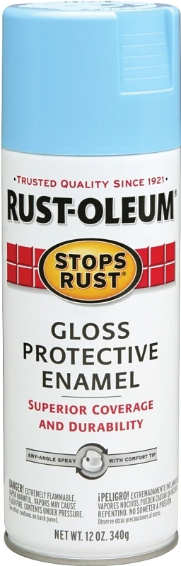 Stops Rust Harbor Blue Gloss 12 Oz. Anti-rust Spray Paint