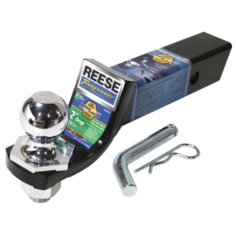 Towing Starter Kit, Class Iii, Ball/mount/pin, 6,000-lb. Capacity