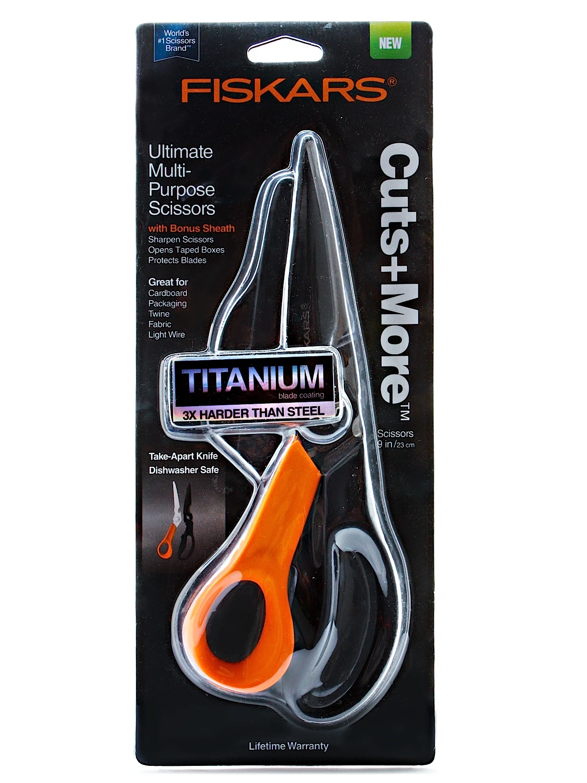 Cuts Plus More 5 in 1 Multi-Function Scissors, 9 Inch Length