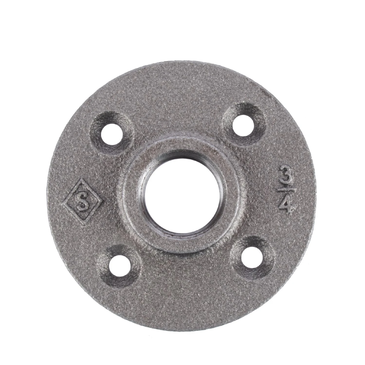 3/4 In. Fip Black Malleable Iron Floor Flange - Model 310upf-34