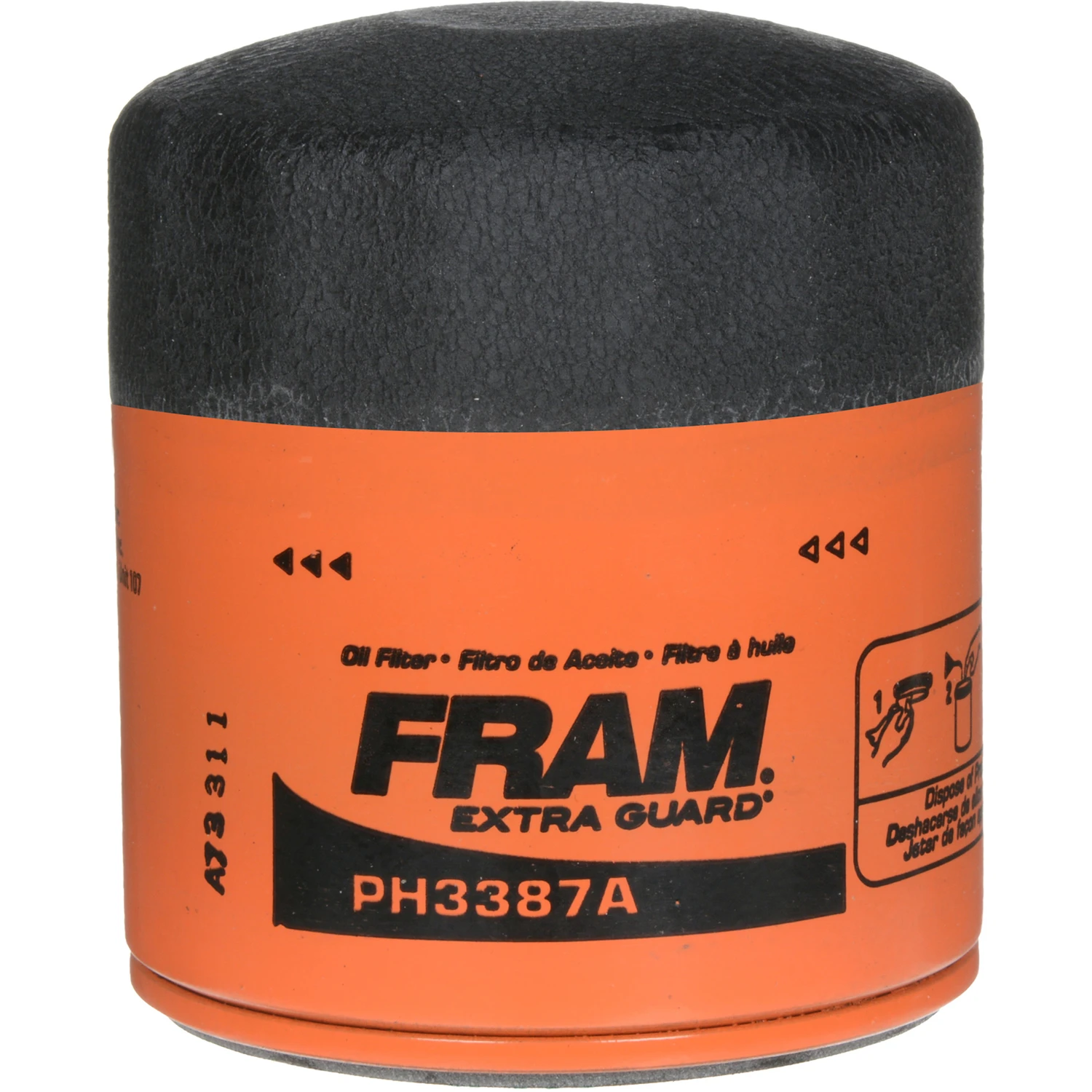 FRAM Extra Guard Spin-On Oil Filter PH3387A FRAM Extra Guard Spin-On Oil Filter PH3387A