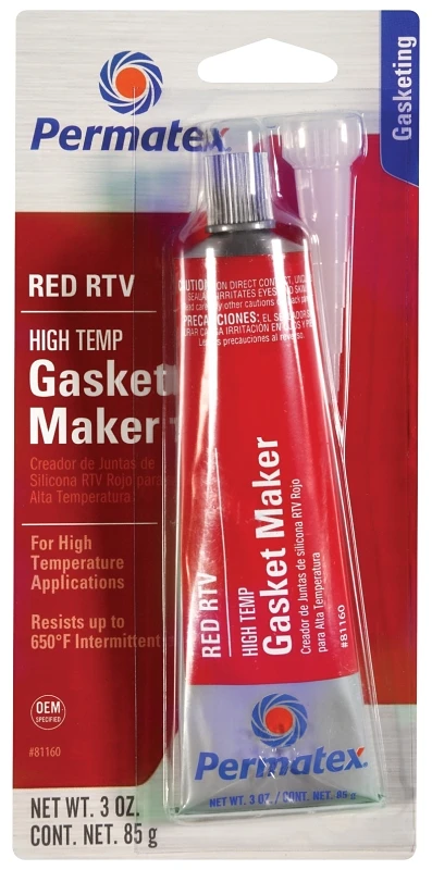 GASKET MAKER 3OZ PERMATEX RED