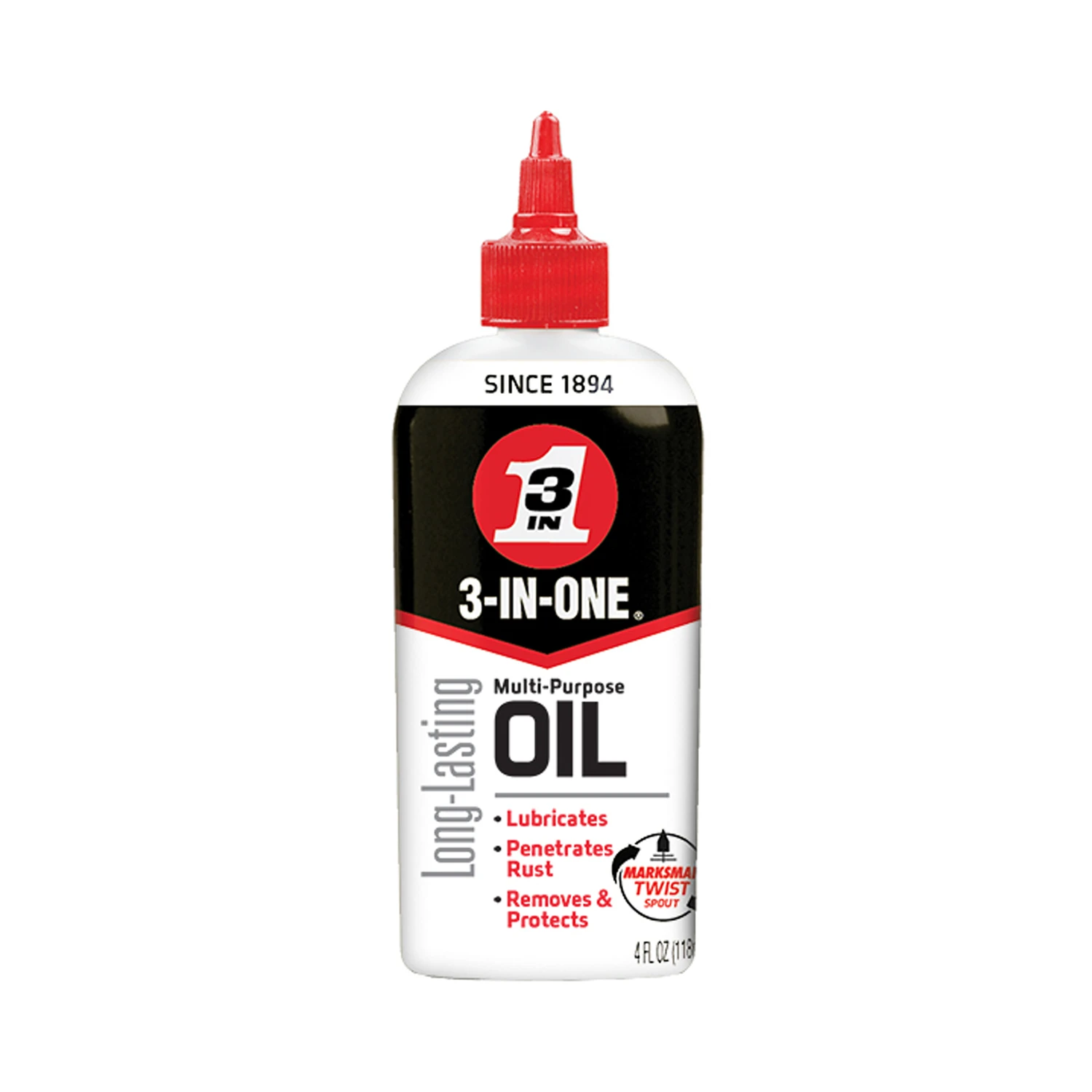 Multi-purpose Lubricating Oil, 4 Oz. Drip Can With Marksman Spout