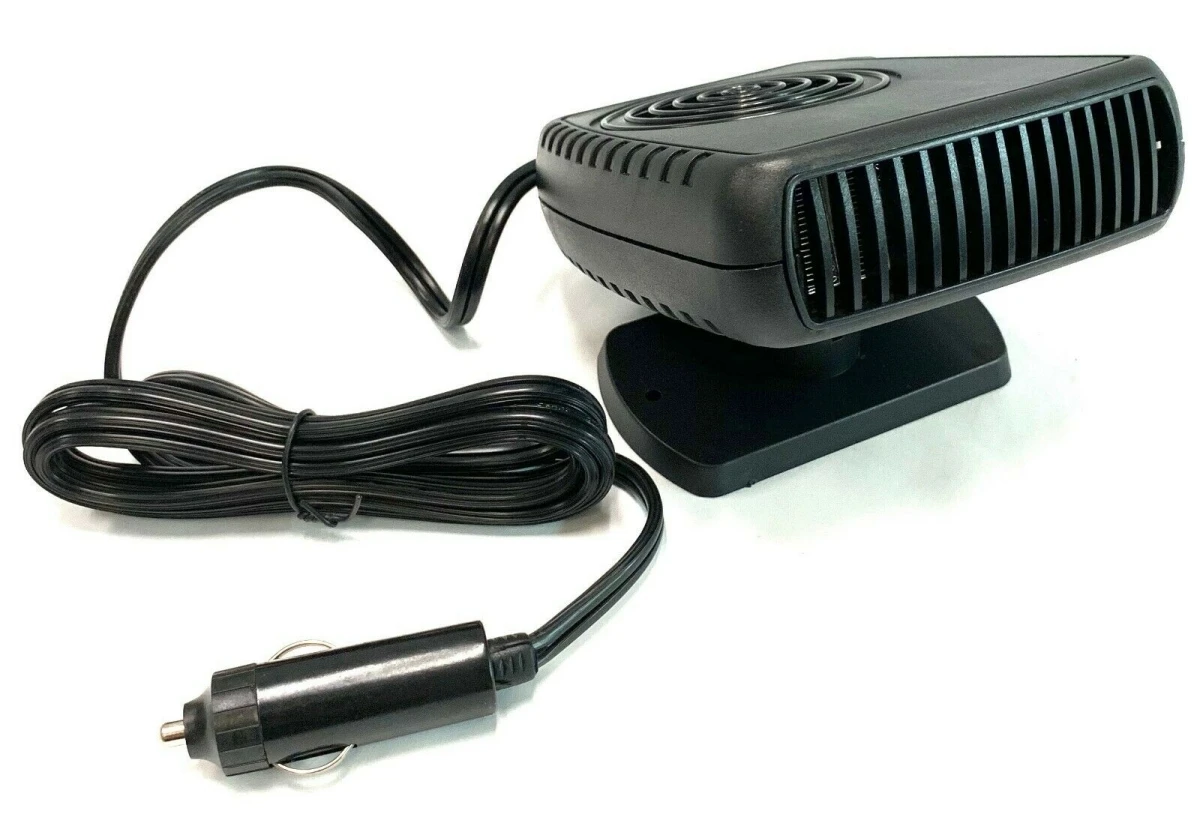12650 12-volt Car Window Defroster With Folding Handle And Rotating Base
