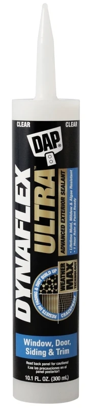 10.1 Oz. Clear Advanced Exterior Sealant For Windows, Doors & Siding