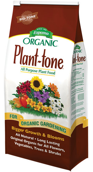 Plant-Tone Organic Plant Food Fertilizer, 5-3-3 NPK, 8 Pound Bag