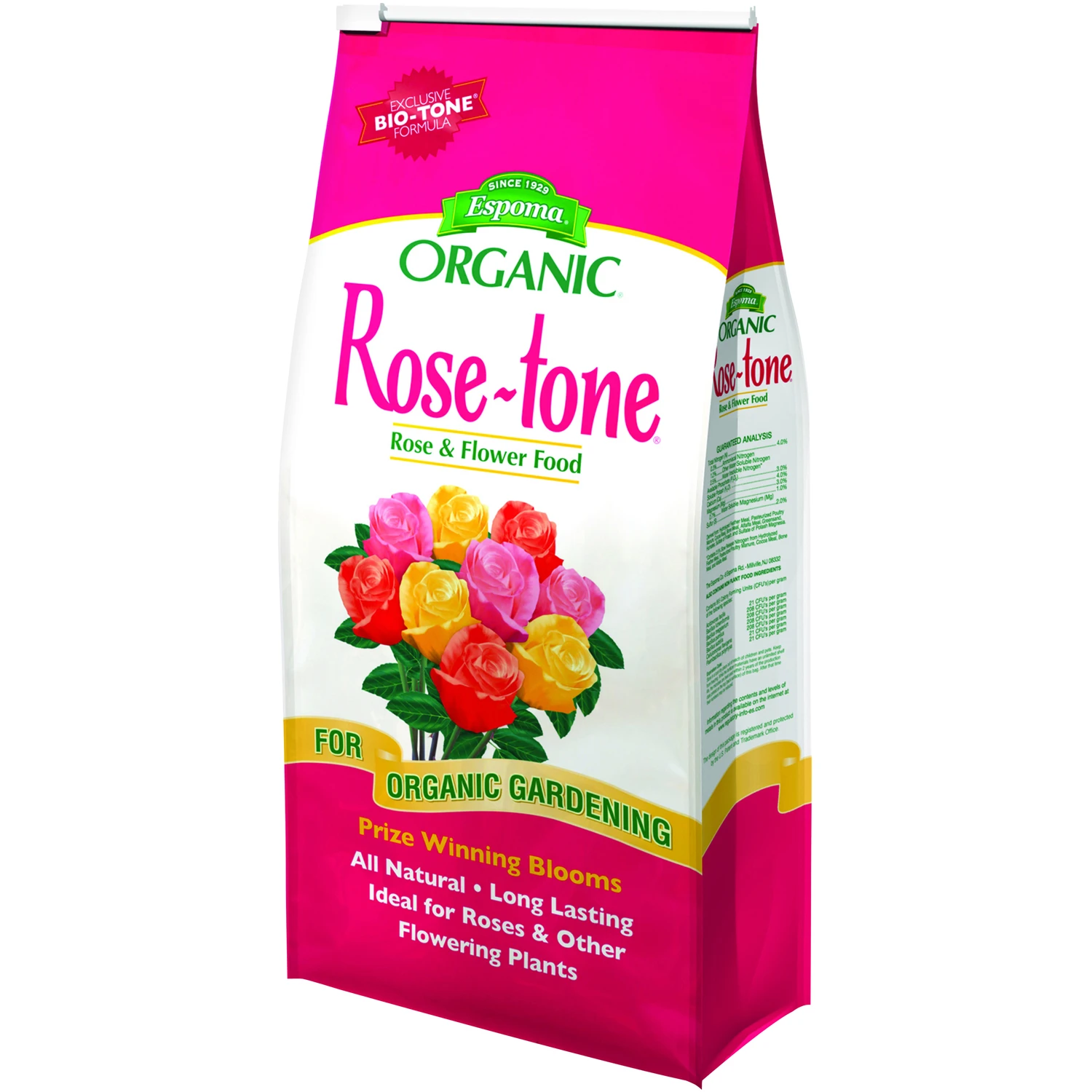 4 Lb. 4-3-2 Rose-tone Dry Plant Food With Bio-tone