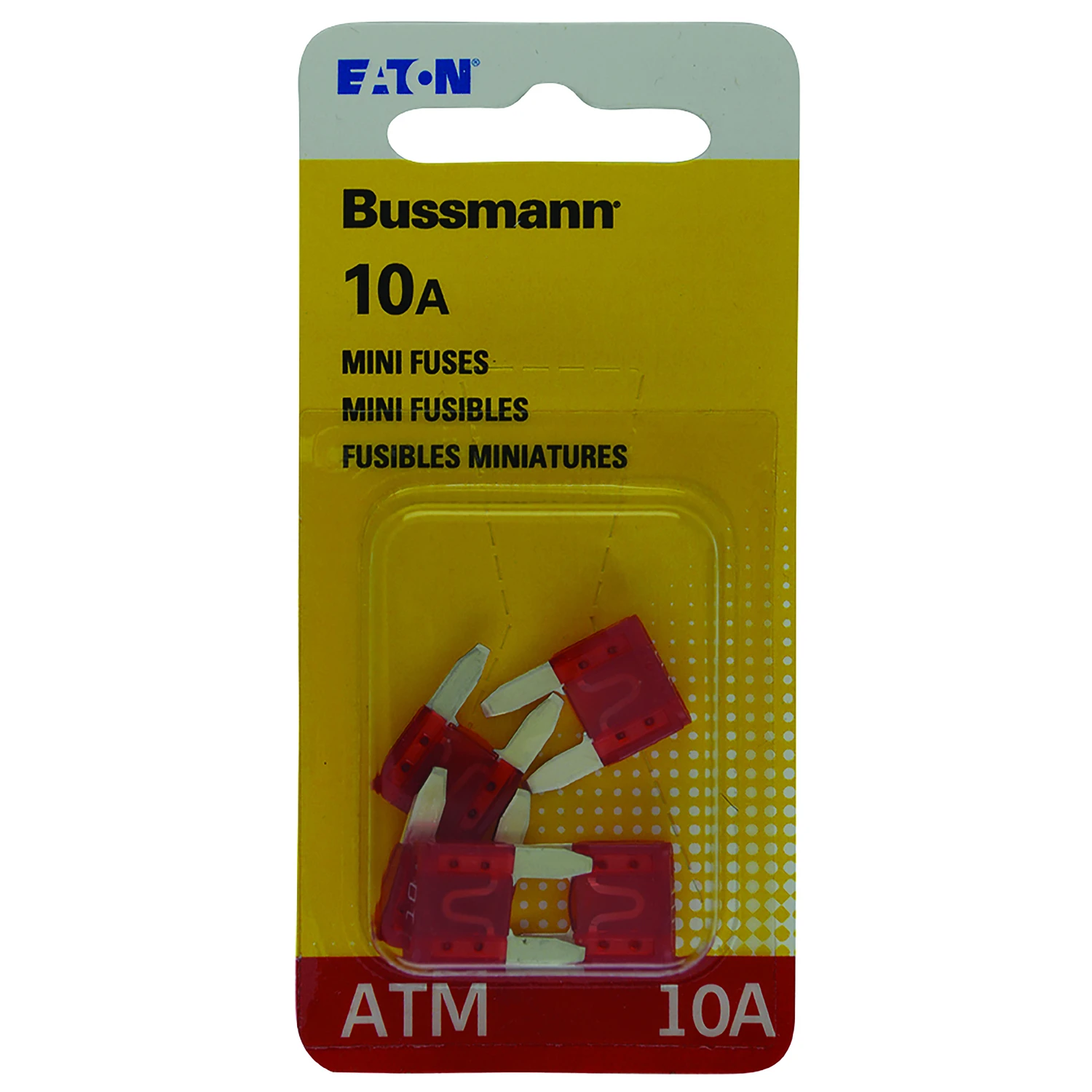 Mini Blade Auto Fuse, 10-Amp, 32V, 5-Pk.