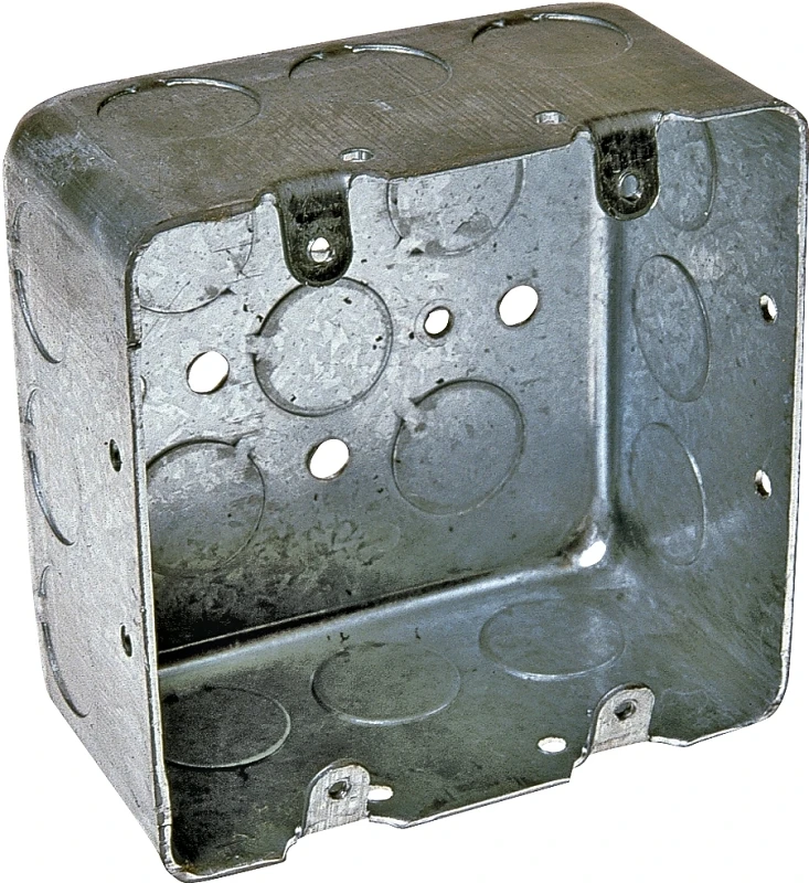 2-gang Steel Drawn Wall Box, 30.3 Cu. In., Model Mgsb-2-upc