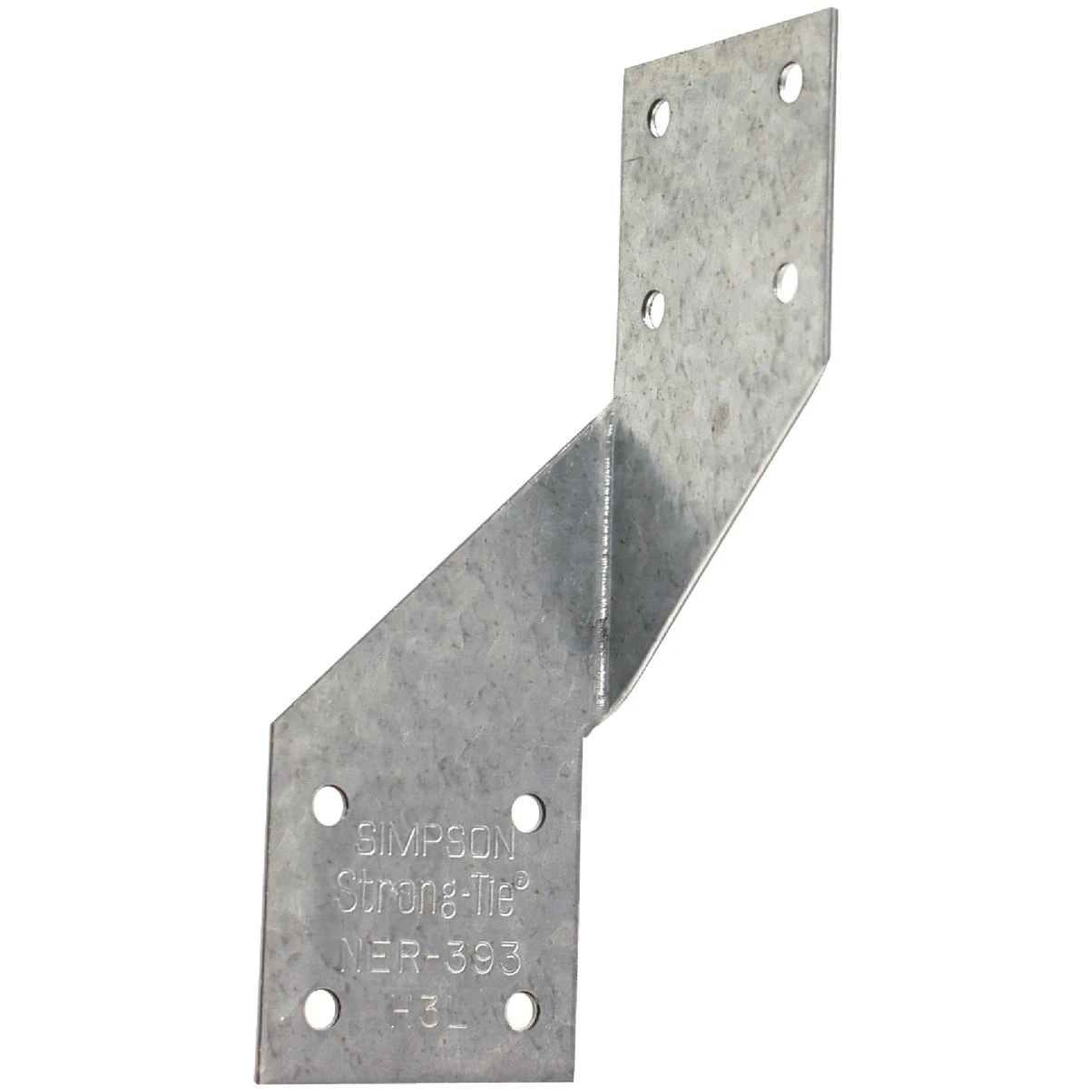 H3 4.63 In. Galvanized Hurricane Tie - 18 Gauge Steel