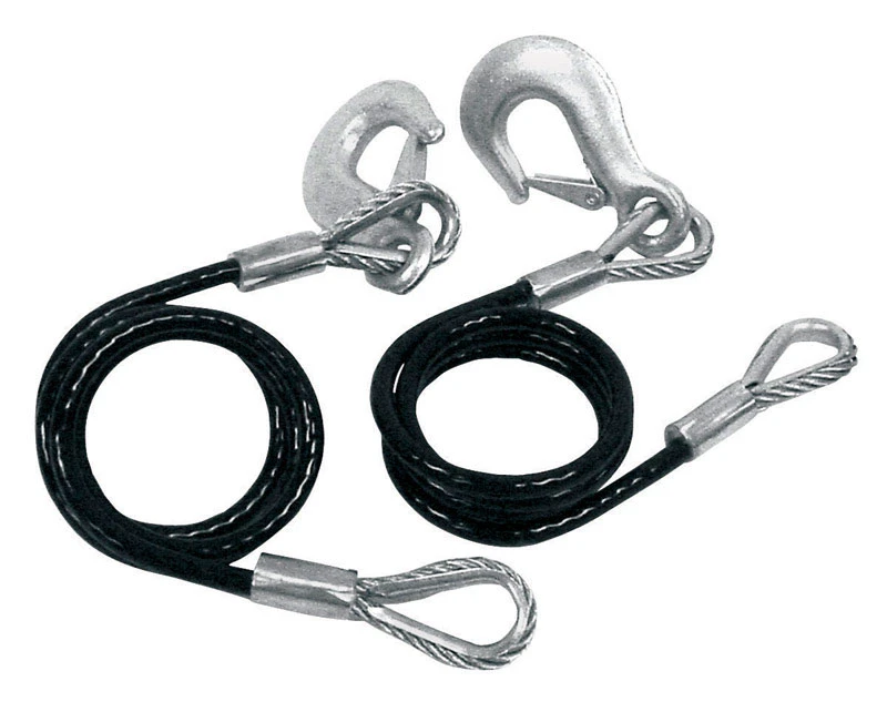 Towing Safety Cable, Vinyl-Coated, 40-In.