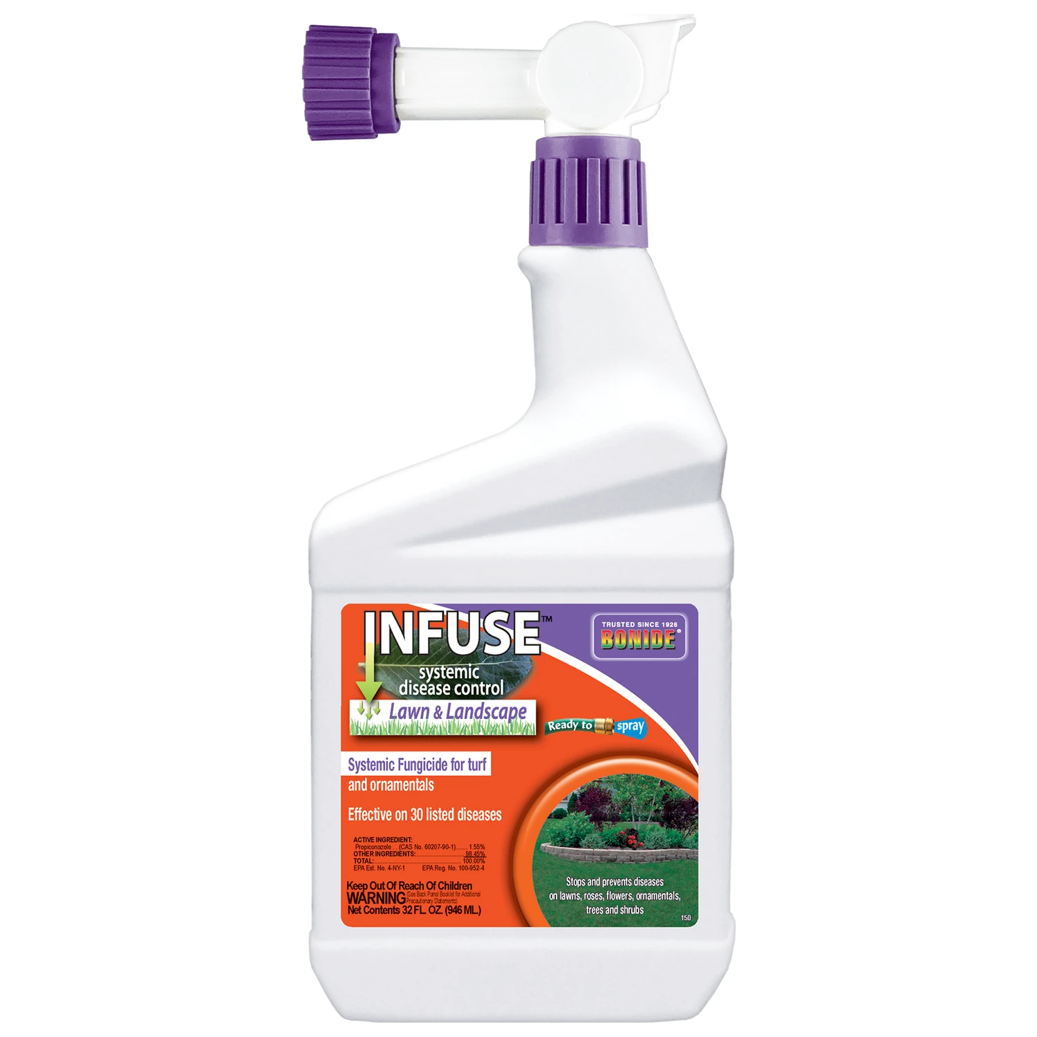 Infuse 32 Oz Ready-to-spray Fungicide For Lawn And Landscape