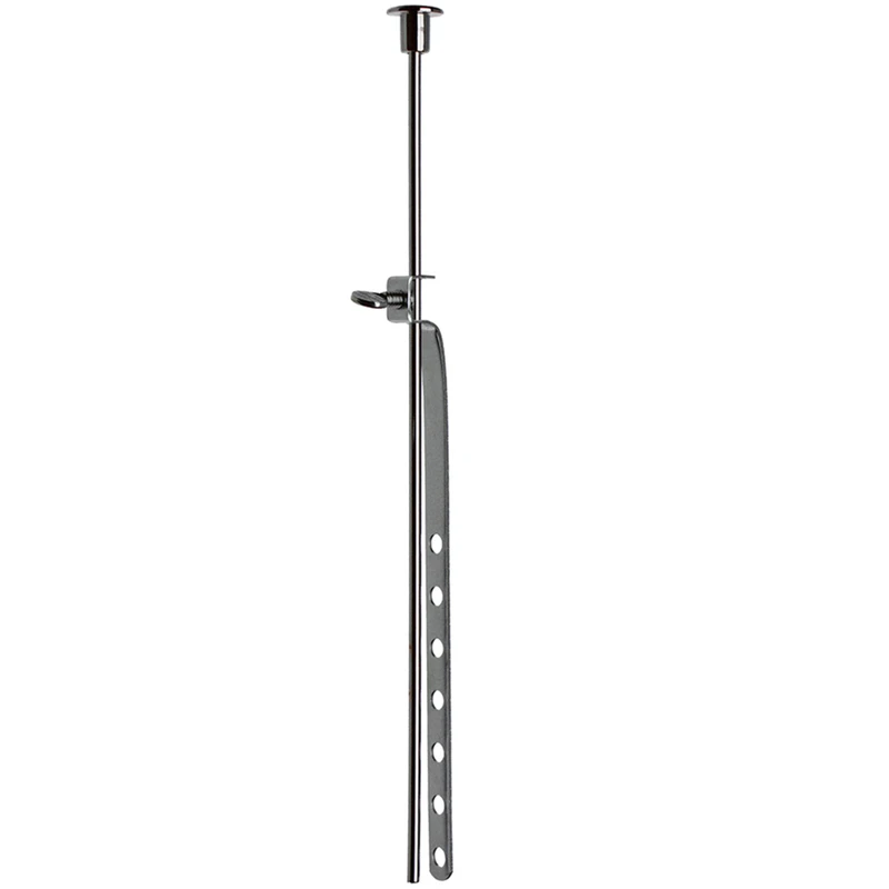 3/16 In. Diameter Chrome Pop-up Pull Rod Assembly For Lavatory Drains