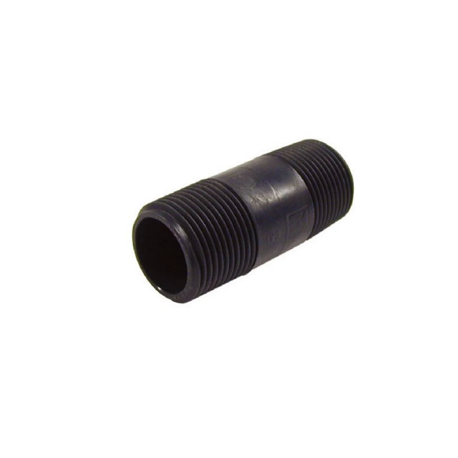 Schedule 80 PVC Pipe Nipple, 1 x 3 In.