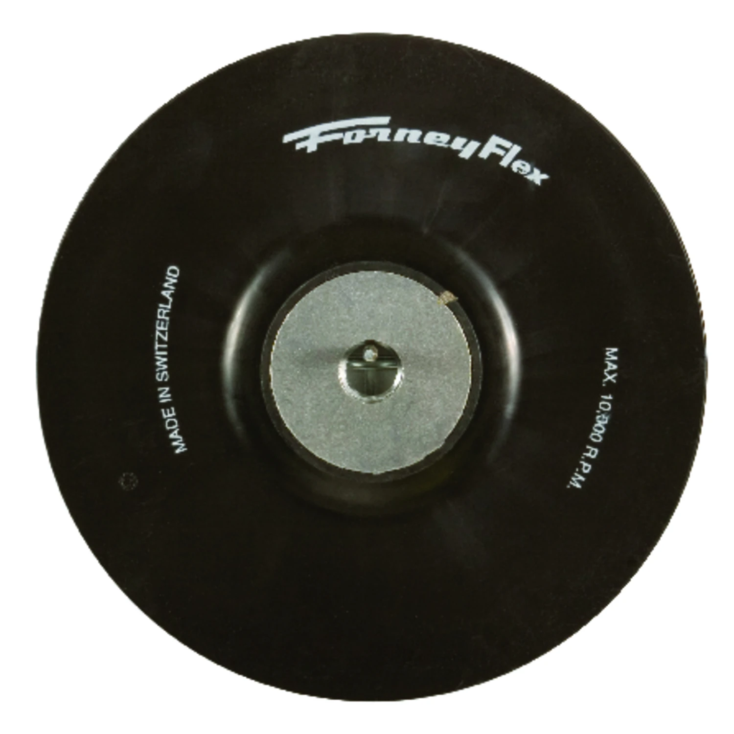 7 In. Rubber Backing Pad With 5/8 In. Arbor, 10000 Rpm, 1 Piece
