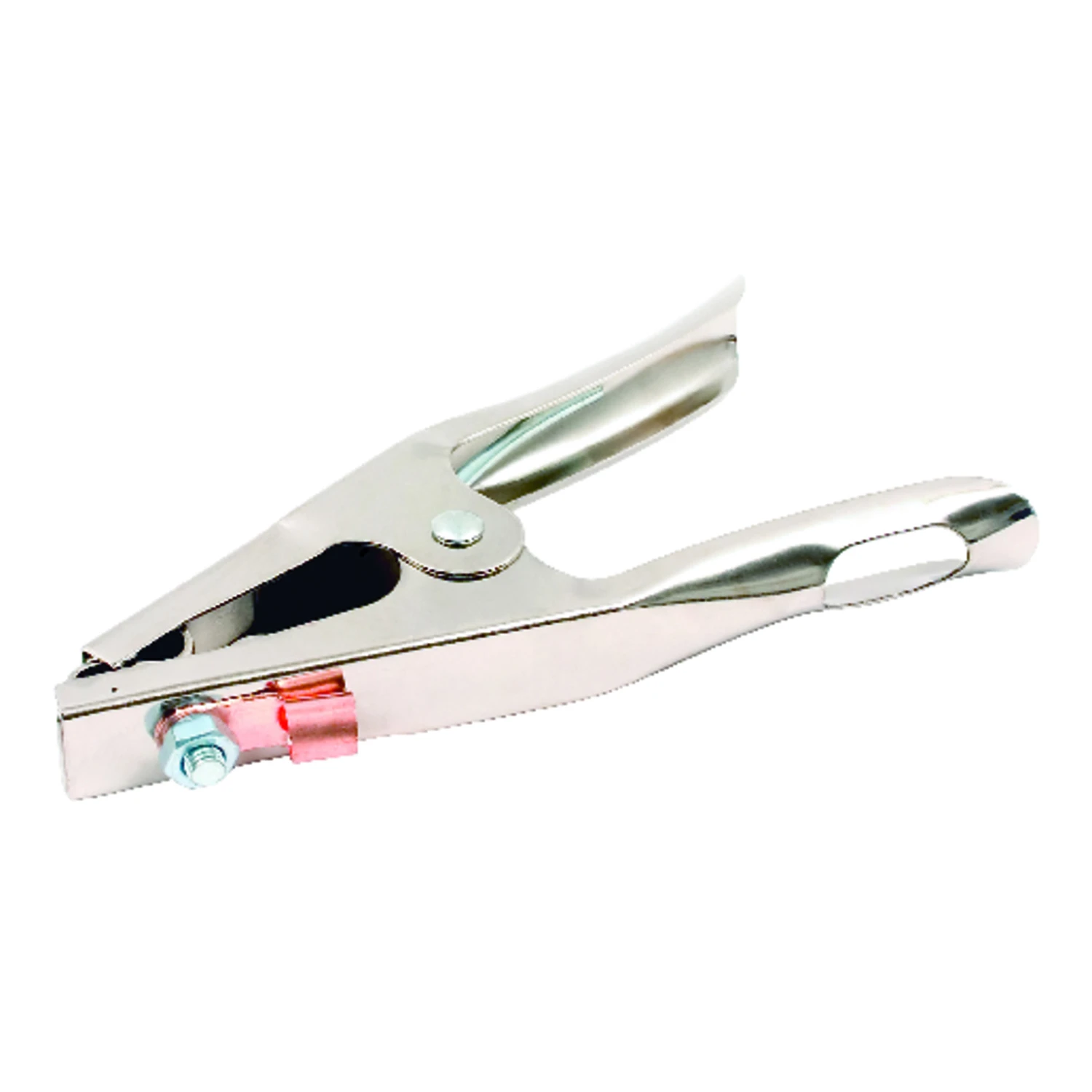 300-amp Steel Welding Ground Clamp, 8 In. Length, 1-3/4 In. Jaw Capacity