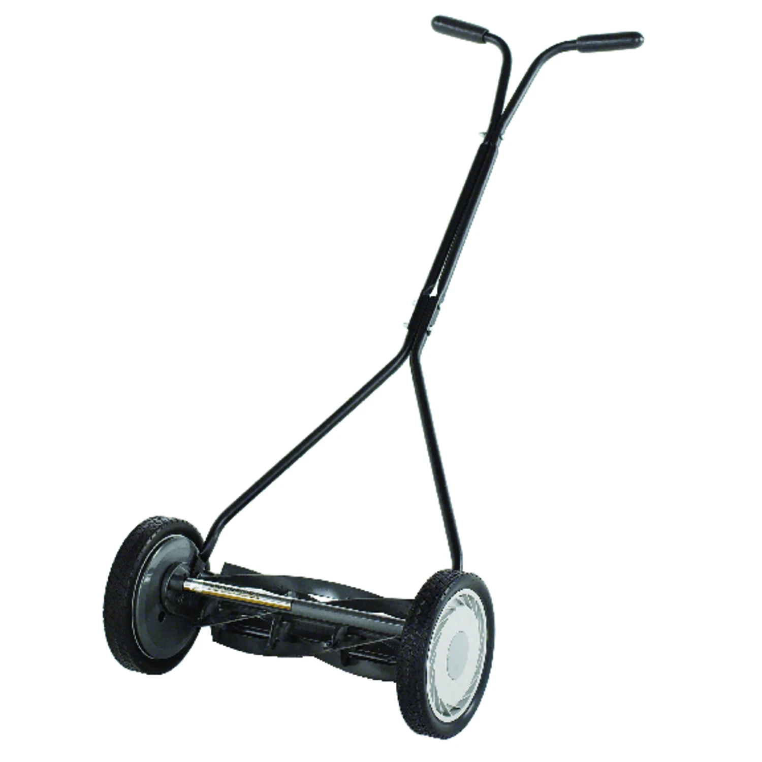 16 In. Push Reel Lawn Mower With 5 Blades And Adjustable Cutting Height