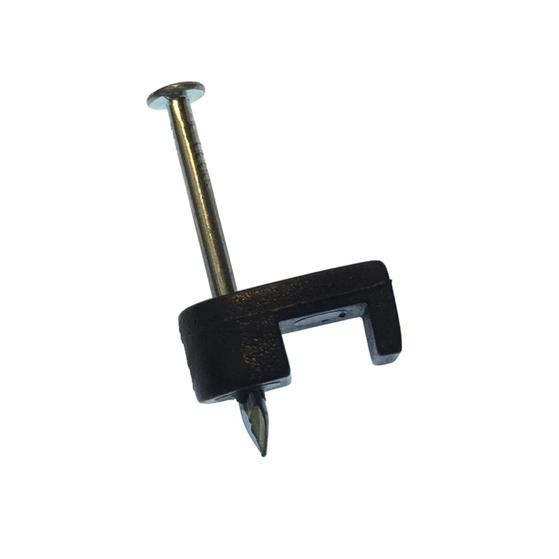 Single-Nail Wire Staples, Black, 1/8-In., 25-Ct.